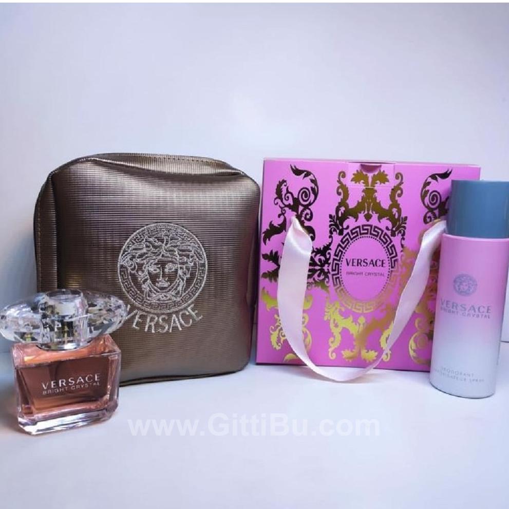 Versace Bright Crystal Edt 90 Ml Gift Box 