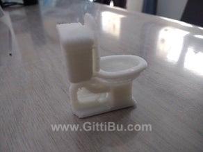 Playmobil Tuvalet Biblo Dekoratif Hediyelik Süs Eşyası Maket