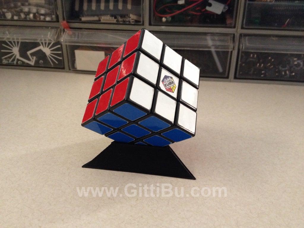 Rubik Zeka Küp Kübü Yapboz Standı Tutucu Masaüstü Organizer