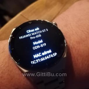 Huawei Watch Gt3 Pro 46Mm Titanyum Kasa - Titanyum Kayış