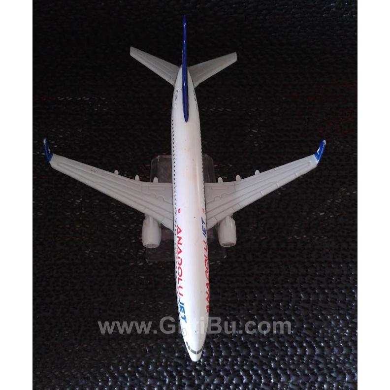 Anadolu Jet Metal Maket Uçak Dekorluk Koleksiyonluk 