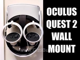 Oculus Quest 2 Duvara Mount - Ayrıca Quest 1 İle Çalışır - Destek Yok! Plastik Aparat