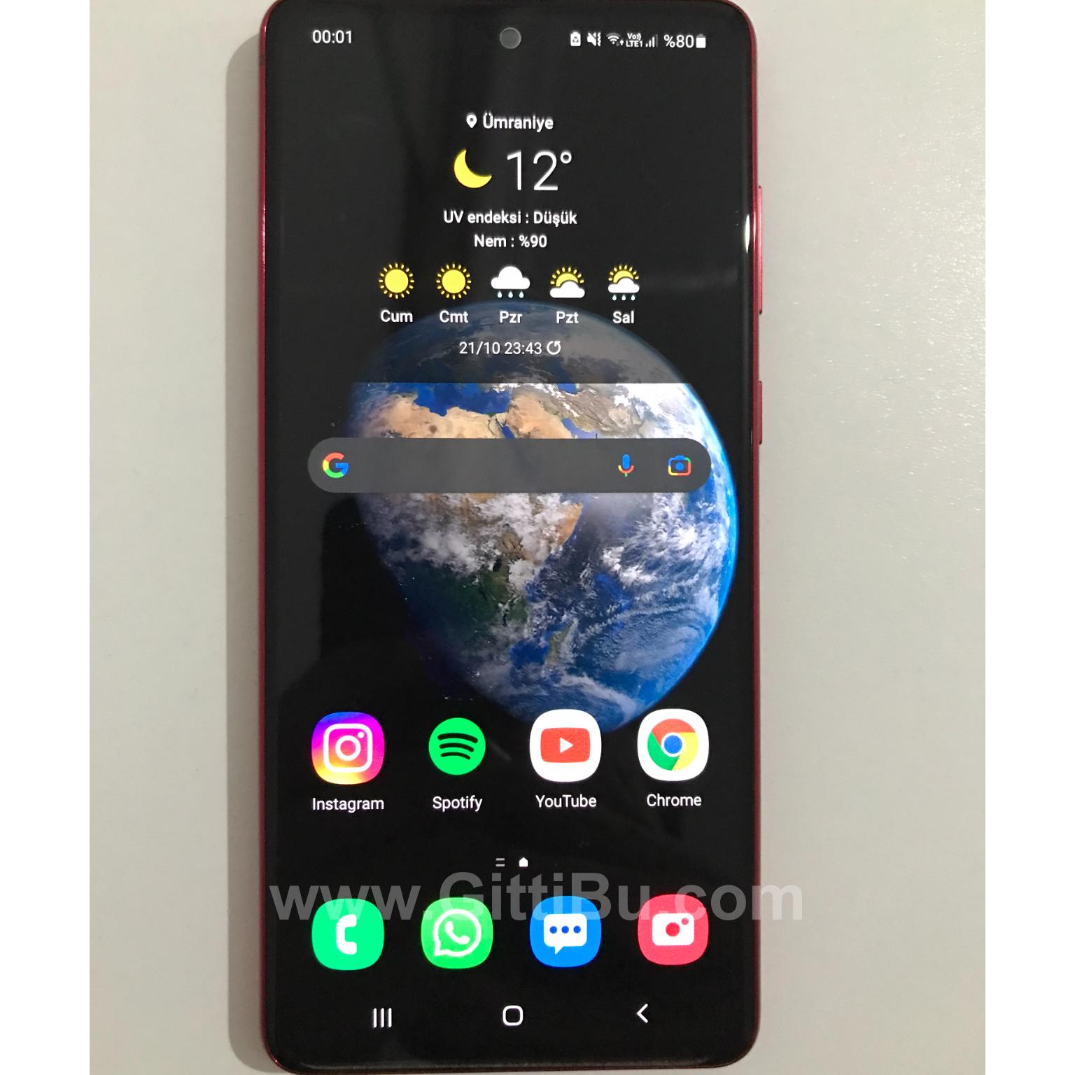 Samsung Galaxy Note 10 Lite 128 Gb (1 Aylık) (23 Ay Garantili)