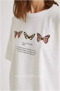 Koton Kadın Yazılı Baskılı Beyaz T-Shirt 1Yal18751ık