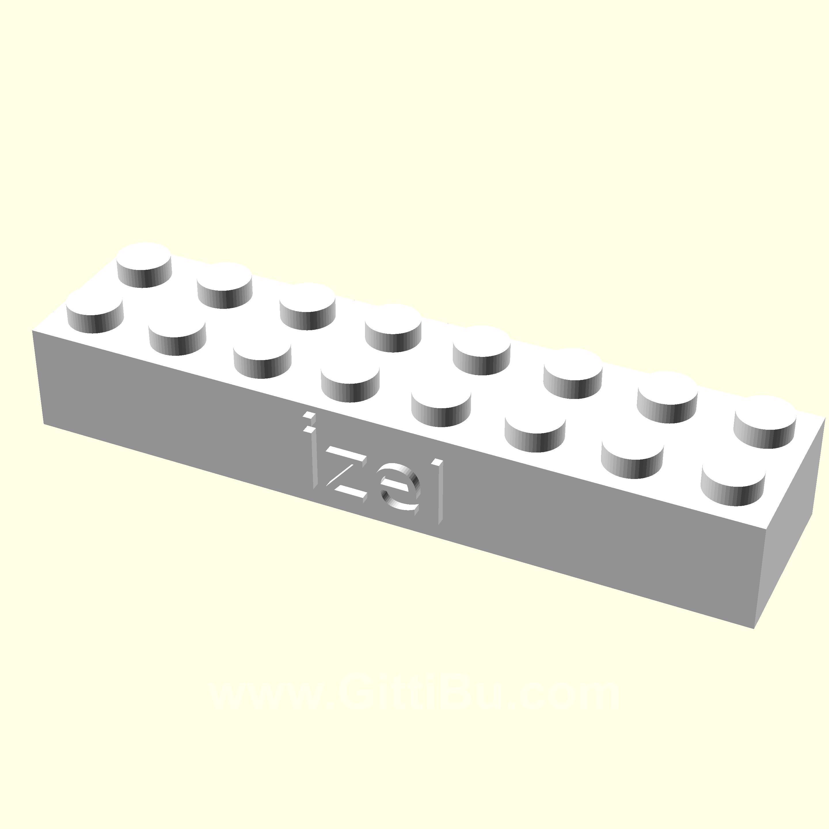 İzel Kişiye Özel Üretim Lego Sevgiliye Oyuncak Eşe Hediyelik Organik Plastikten